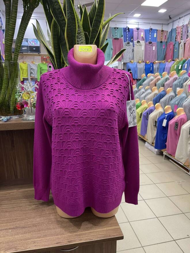Sweter damskie 1057 1 kolor  M-2XL