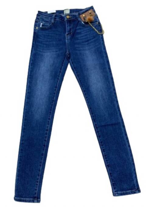 Jeansy damskie 2164 1 kolor XS-XL 1