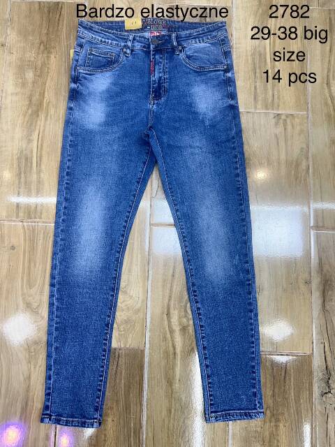 Jeansy damskie 2782 1 kolor 29-38