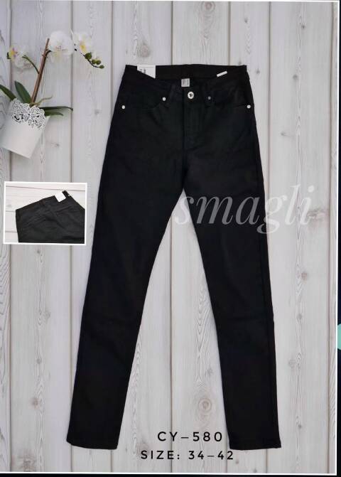 Jeansy damskie CY-580 1 kolor 34-42 1