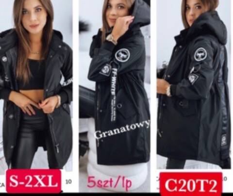 Kurtka zimowa damskie C20T2 1 kolor S-2XL 1