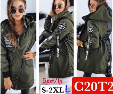 Kurtka zimowa damskie C20T2 1 kolor S-2XL 1