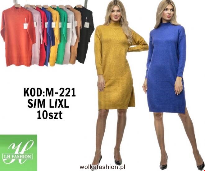 Sukienka damskie M-221 Mix KOLOR  S/M-L/XL