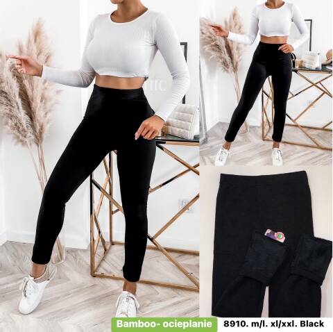 Leginsy damskie 8910 1 kolor M-2XL 1