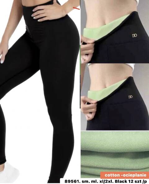 Leginsy damskie 89561 1 kolor S-2XL 1