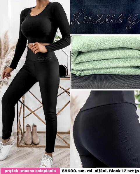 Leginsy damskie 89500 1 kolor S-2XL 1