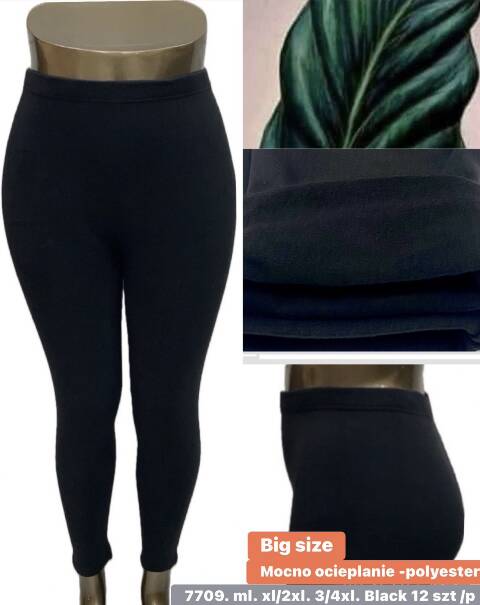 Leginsy damskie 7709 1 kolor M-4XL 1