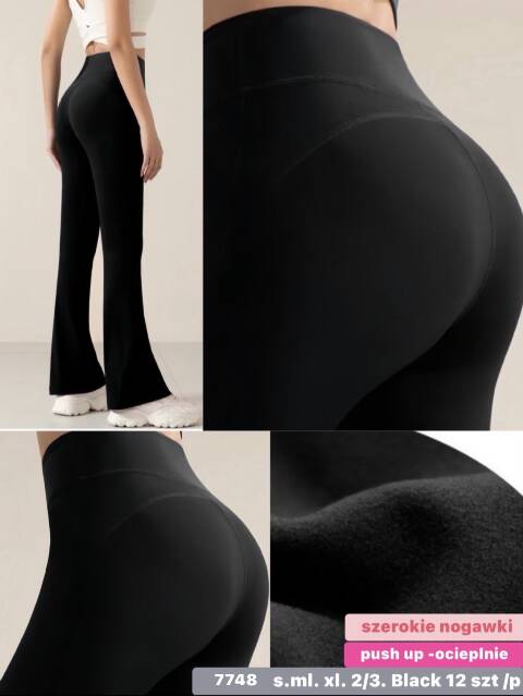 Leginsy damskie 7748 1 kolor S-3XL 1