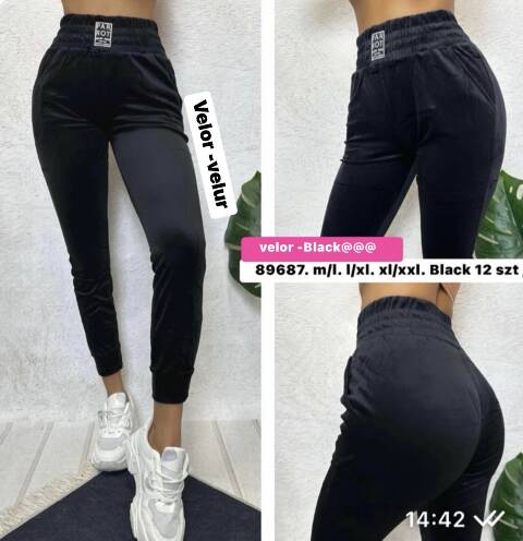 Spodnie dresowe damskie 89687 1 kolor M-2XL 1