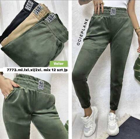 Spodnie dresowe damskie 7773 Mix kolor M-2XL 1