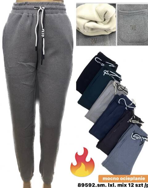Spodnie dresowe damskie 89592 Mix kolor S/M-L/XL