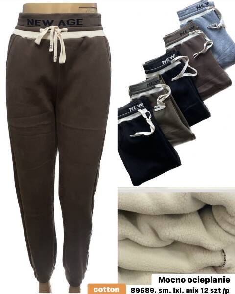 Spodnie dresowe damskie 89589 Mix kolor S/M-L/XL