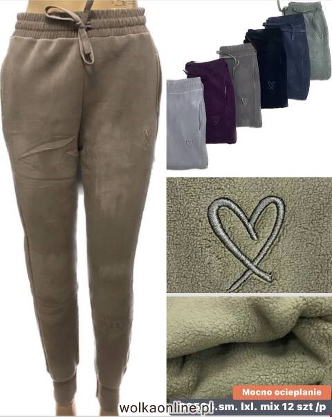 Spodnie dresowe damskie 89596 Mix kolor S/M-L/XL