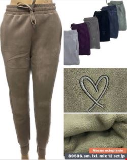 Spodnie dresowe damskie 89596 Mix kolor S/M-L/XL