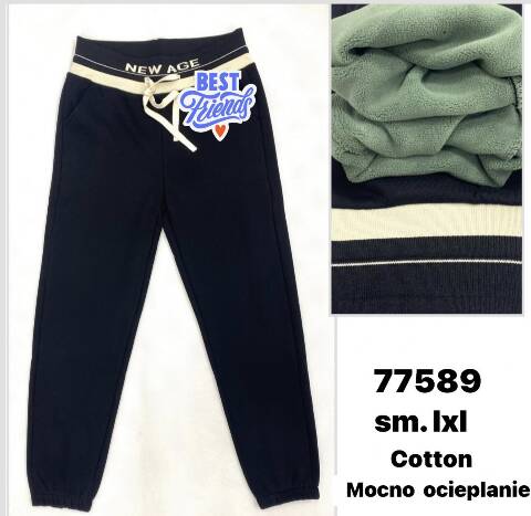 Spodnie dresowe damskie 77589 Mix kolor S/M-L/XL