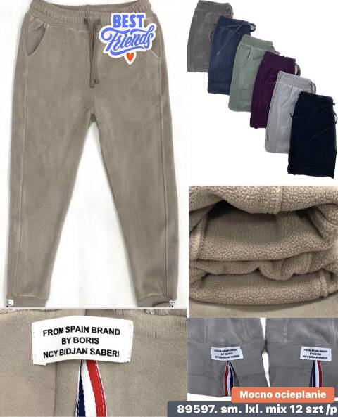 Spodnie dresowe damskie 89597 Mix kolor S/M-L/XL 1