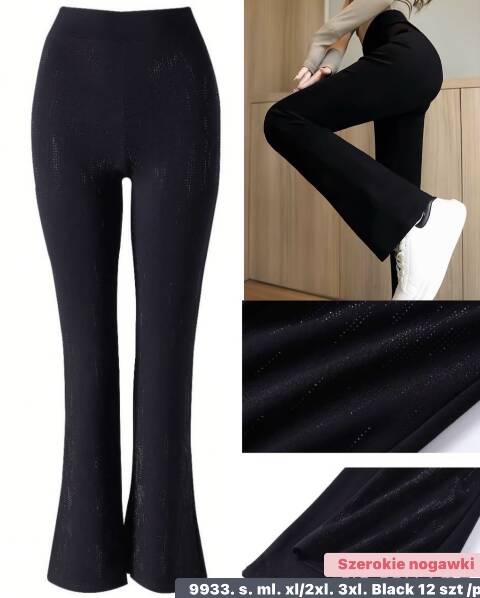 Leginsy damskie 9933 1 kolor S-2XL 1