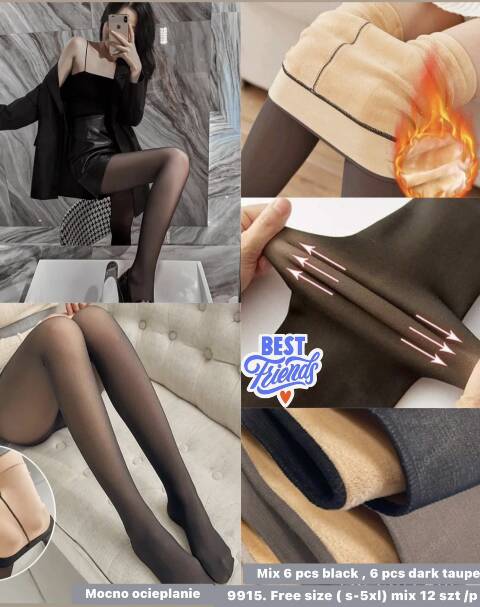 Rajtopy damskie 9915 1 kolor S-5XL 1