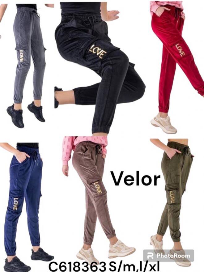 Spodnie damskie C618363 Mix KOLOR  S/M-L/XL