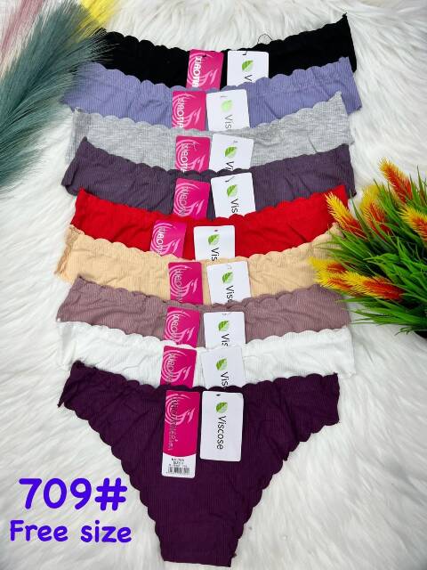 Majtki damskie 709 Mix kolor Standard