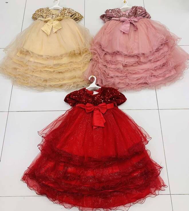 Sukienki dziewczęce 4723 1 kolor  4-14 1