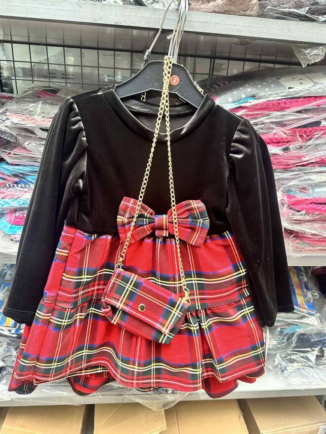 Sukienki dziewczęce 4726 1 kolor  1-6 1