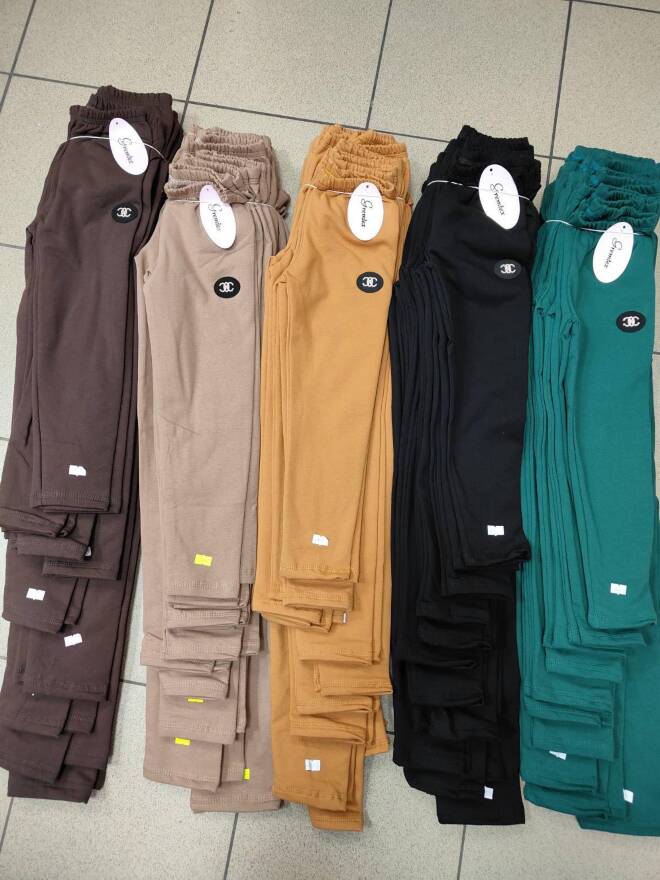  Leginsy dziewczęce 4731 1 kolor  110-164 1