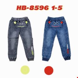 Jeansy chłopięce  HB-8596 1 kolor  1-5