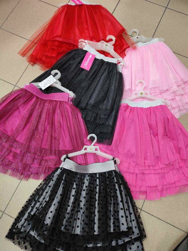 Spódnice dziewczęce 4753 1 kolor  116-140 1