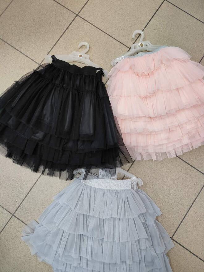 Spódnice dziewczęce 4754 1 kolor  116-140