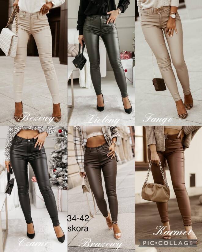 Spodnie damskie 4805 1 kolor  34-42