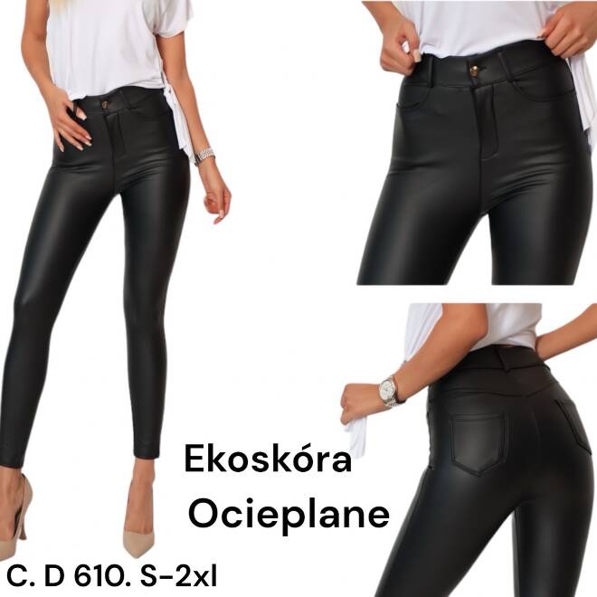 Spodnie damskie 610 1 Kolor  S-2XL