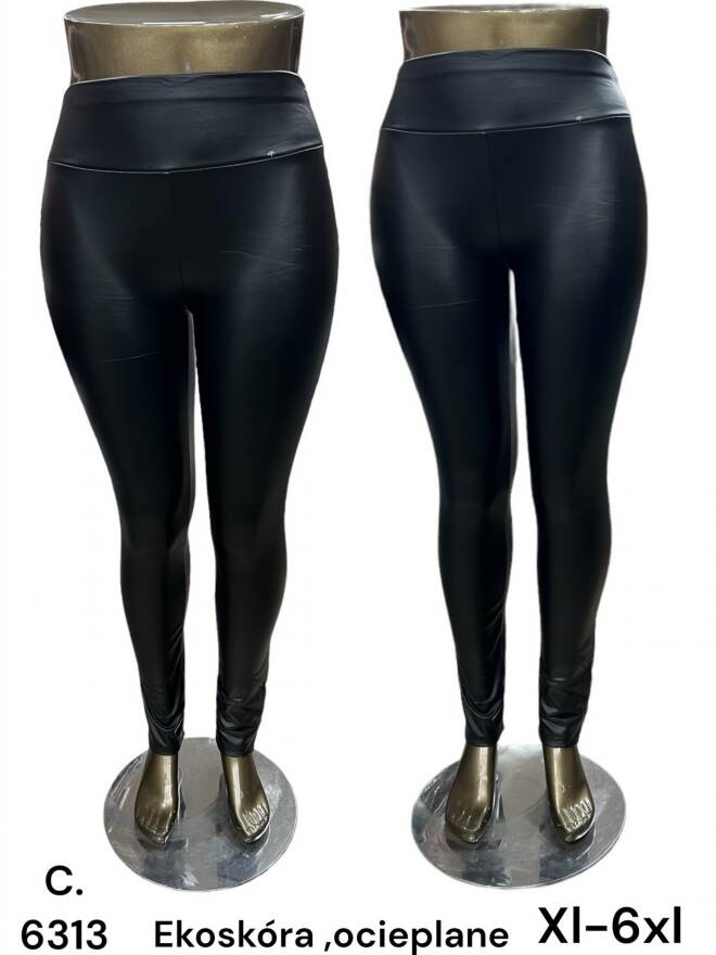 Spodnie damskie 6313 1 kolor  XL-6XL