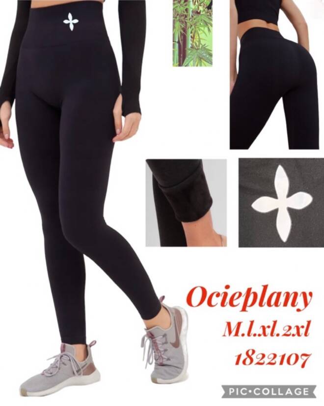 Leginsy damskie 1822107 1 kolor  M-2XL 1