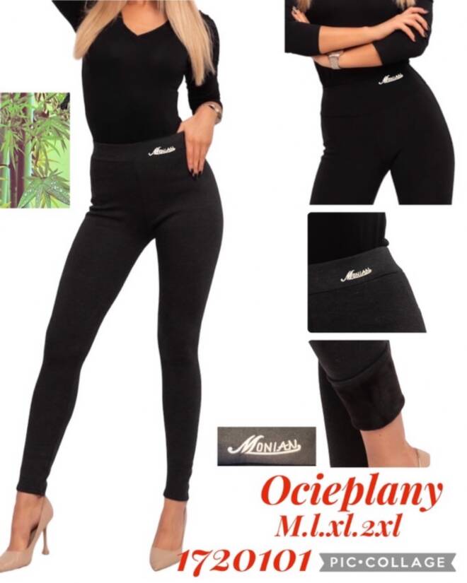 Leginsy damskie 1720101 1 kolor  M-2XL