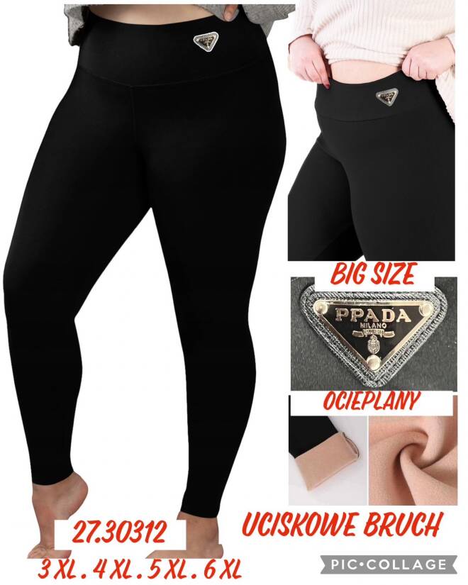 Leginsy damskie 2730312 1 kolor  3XL-6XL 1
