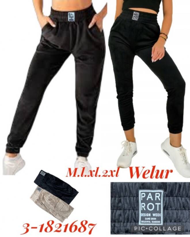 Spodnie damskie 1821687 Mix KOLOR  M-2XL 1