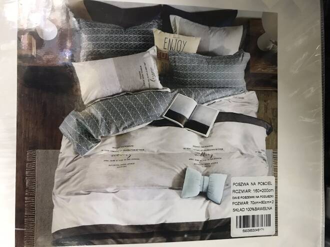 Komplet pościeli 3 części  6090 1 kolor  160x200cm 1