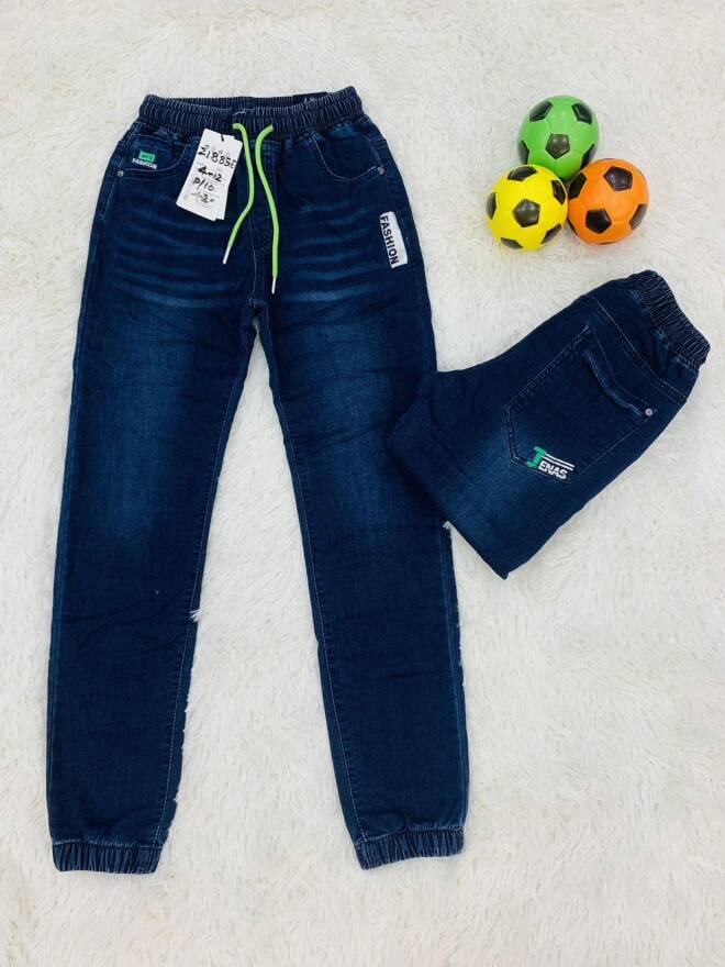 Jeansy chłopięce 6242 1 kolor  4-12 1