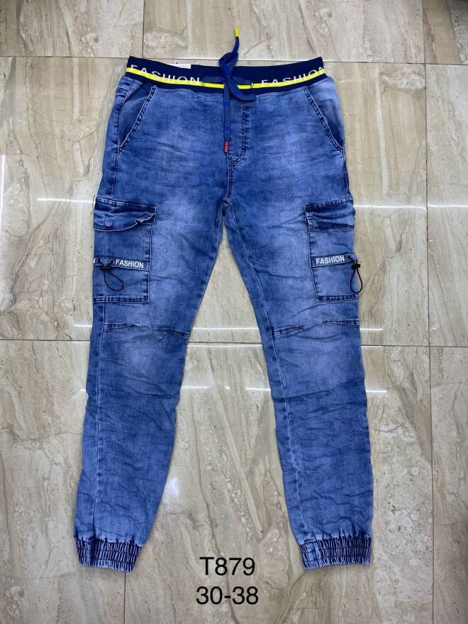 Jeansy męskie T879 1 kolor  30-38