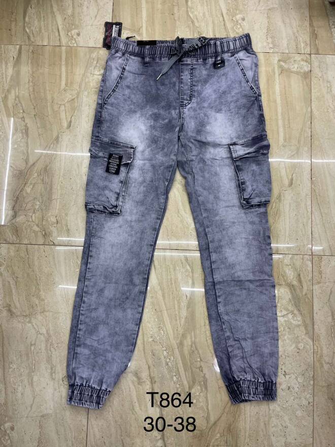 Jeansy męskie T864 1 kolor  30-38