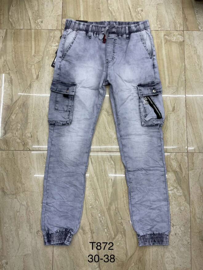 Jeansy męskie T872 1 kolor  30-38
