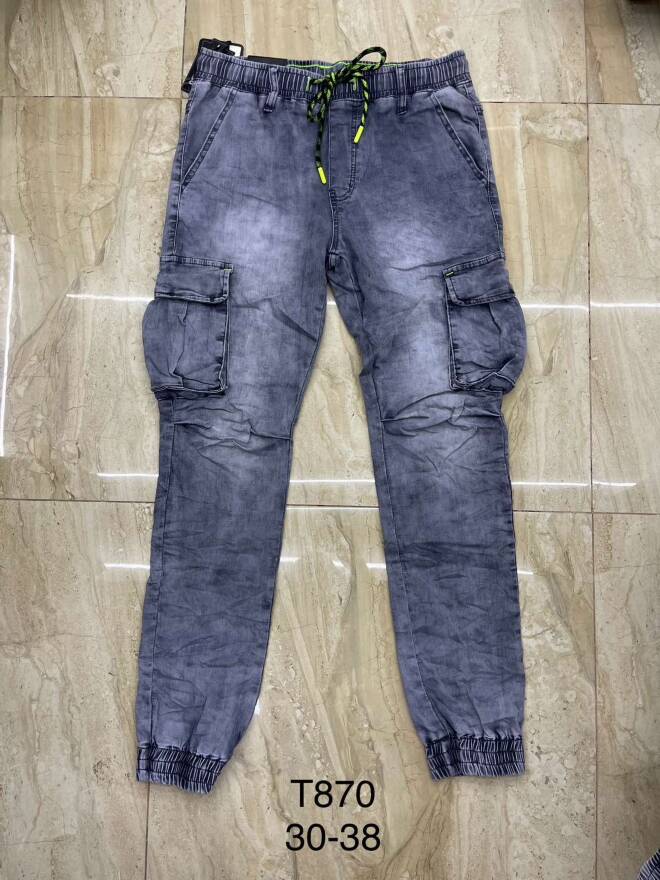 Jeansy męskie T870 1 kolor  30-38