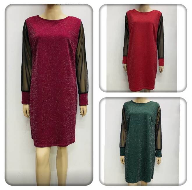Sukienka damskie 6814 1 kolor  XL-5XL (Towar Polskie) 1