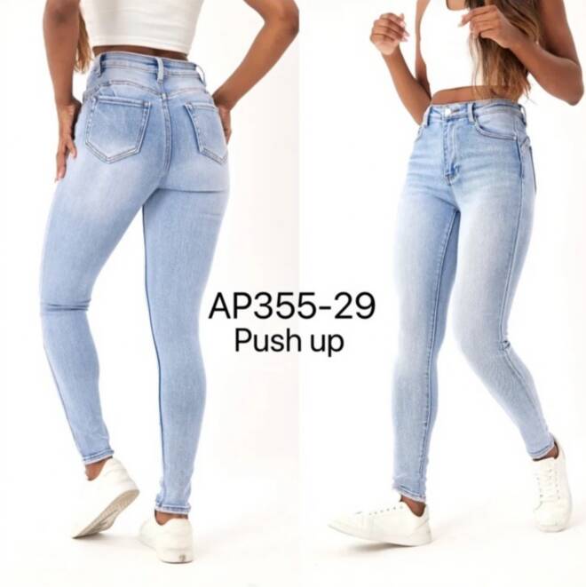 Jeansy damskie AP355-29 1 kolor  34-42