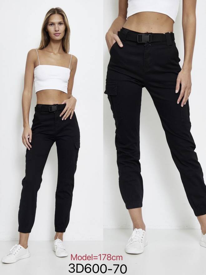 Spodnie damskie 3D600-70 1 kolor  34-42 1