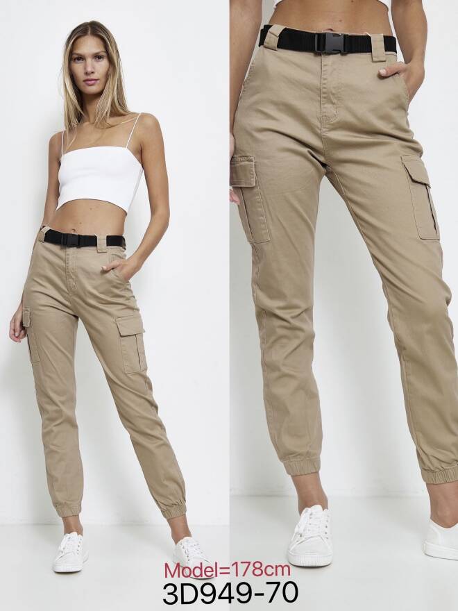 Spodnie damskie 3D949-70 1 kolor  34-42 1