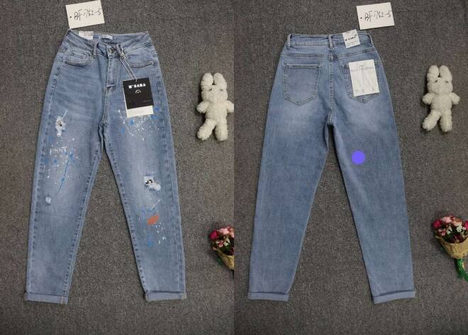 Jeansy damskie BF1752-5 1 kolor  XS-XL 1