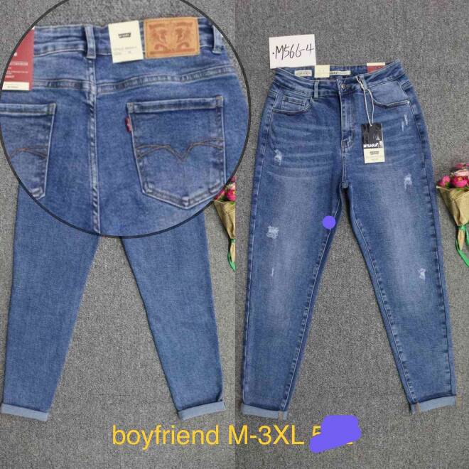 Jeansy damskie M566-4 1 kolor  M-3XL 1