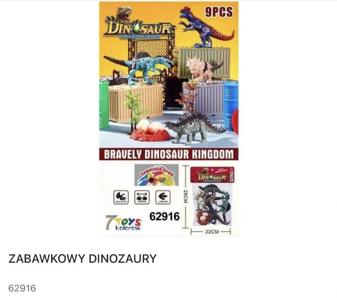 Zabawkowy 62916 Mix KOLOR  Standard 1